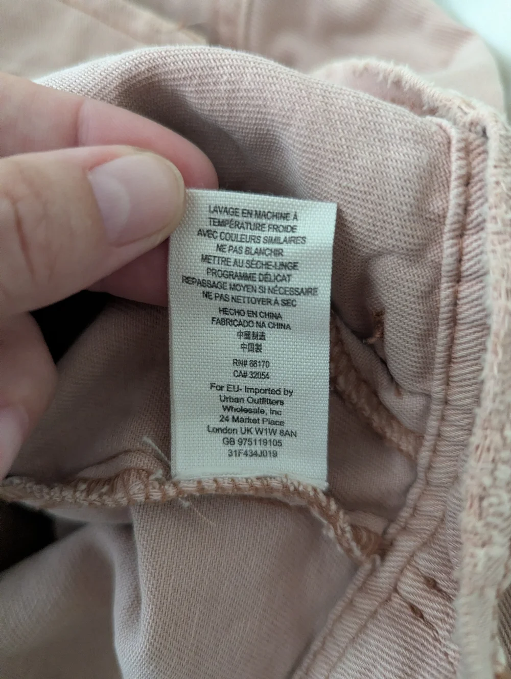 Free People Pink Denim Jacket 2 - Picture 6 of 6
